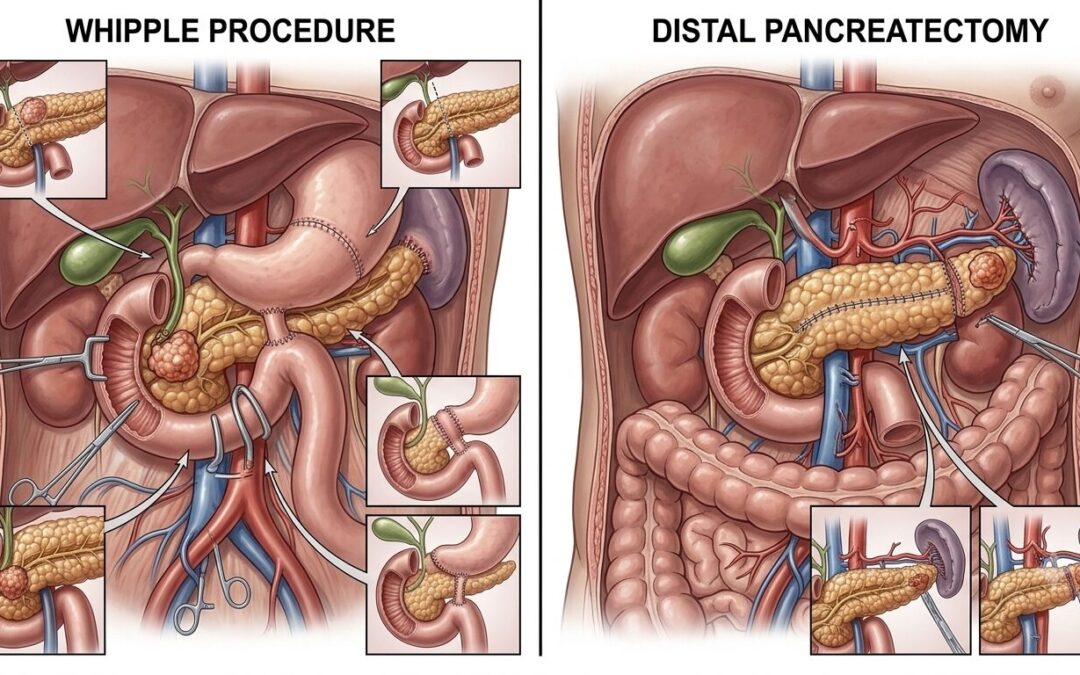 Whipple vs Distal Pancreatectomy