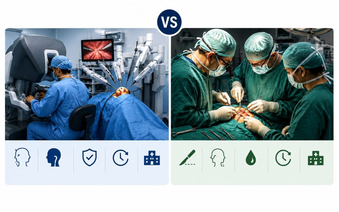 TORS vs Open Surgery for Oral and Throat Cancer