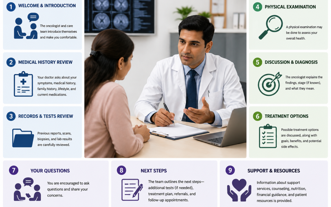 What Happens During the First Oncology Consultation