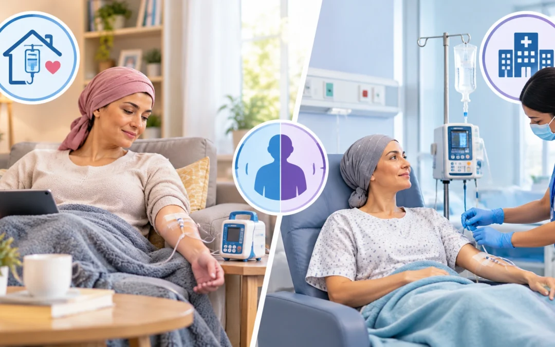 Chemotherapy at Home vs in Hospital