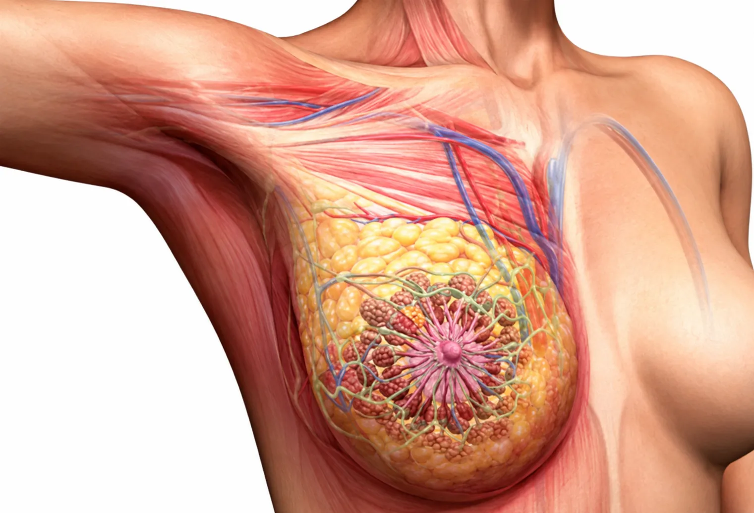 Large, vascular, purple-red surgical mass on the abdomen, measured with a ruler (about 6 inches).