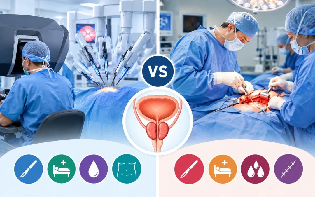 Robotic vs Open Prostate Surgery